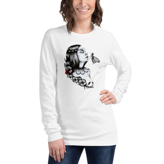 Woman long sleeve t-shirt Poppy