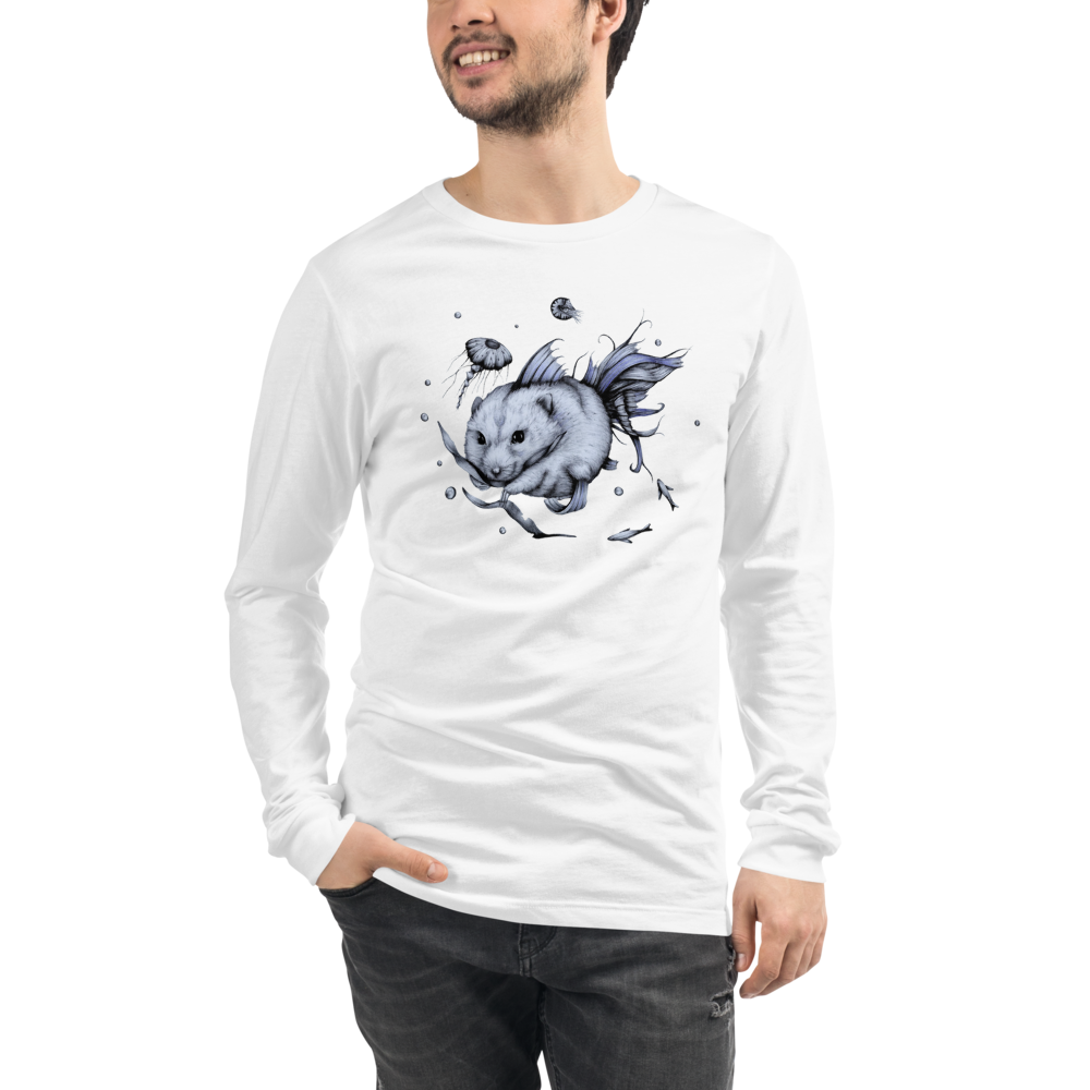 Man long sleeve t-shirt Hunter